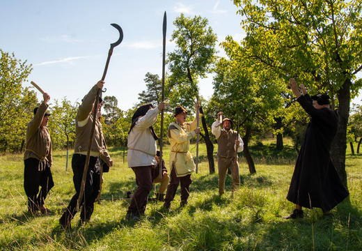Schlacht am Berg - Reenactment-Event 500 Jahre Bauernschlacht