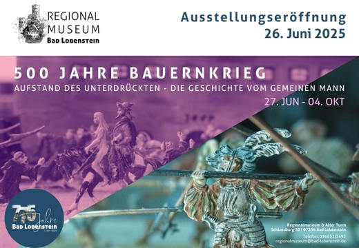 500 Jahre Bauernkrieg: Aufstand des Unterdrückten - die Geschichte des gemeinen Mannes