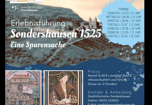 Erlebnisführung: Sondershausen 1525 - Eine Spurensuche