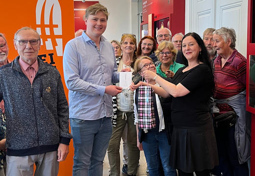 500. Führung durch die Thüringer Landesausstellung